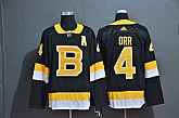 Bruins 4 Bobby Orr Black Adidas Jersey,baseball caps,new era cap wholesale,wholesale hats